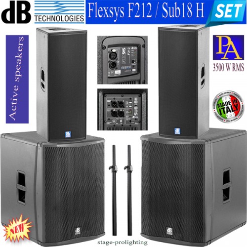 Flexsys F212 / Sub18 H active PA SET Flexsys F212 / Sub18 H active PA SET